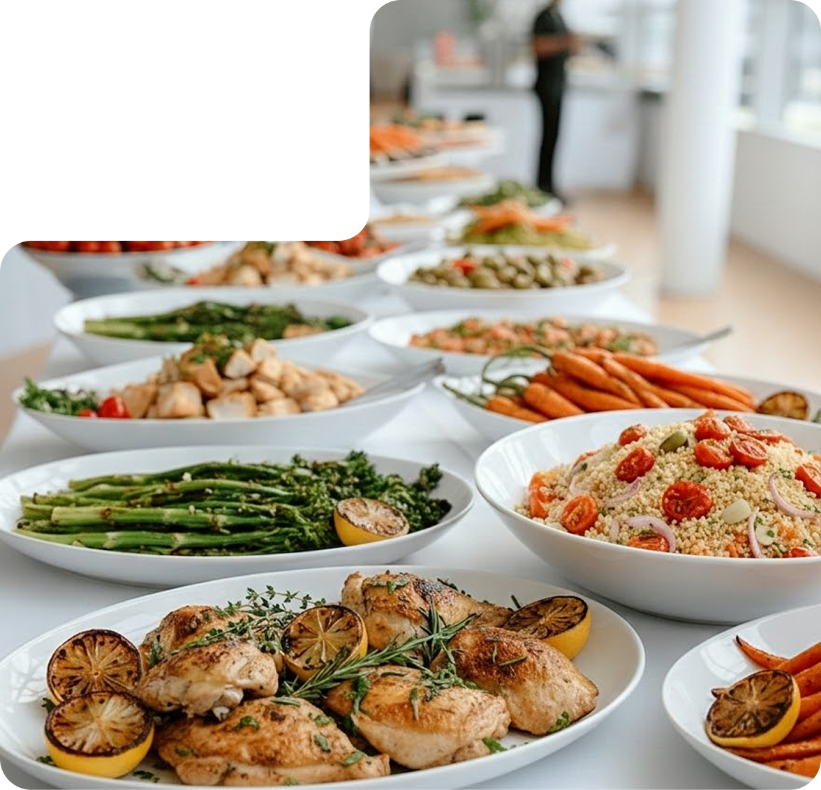 Best Brands Catering food spread